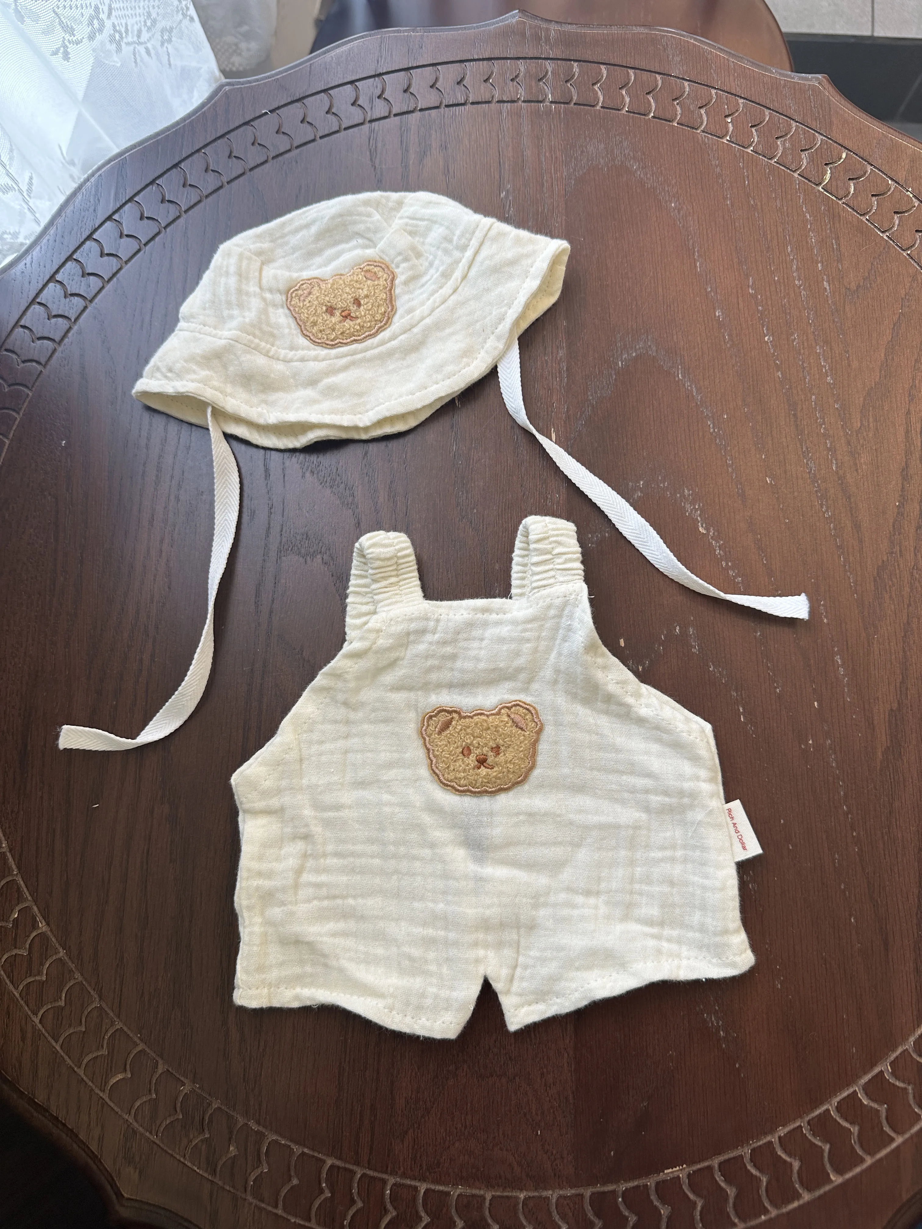 Vêtements de poupée pour lapin Bashful et ours volumineux, vêtements de poupée Teddybear de 10 à 12 pouces, vêtements uniquement sans poupée (2 pièces)