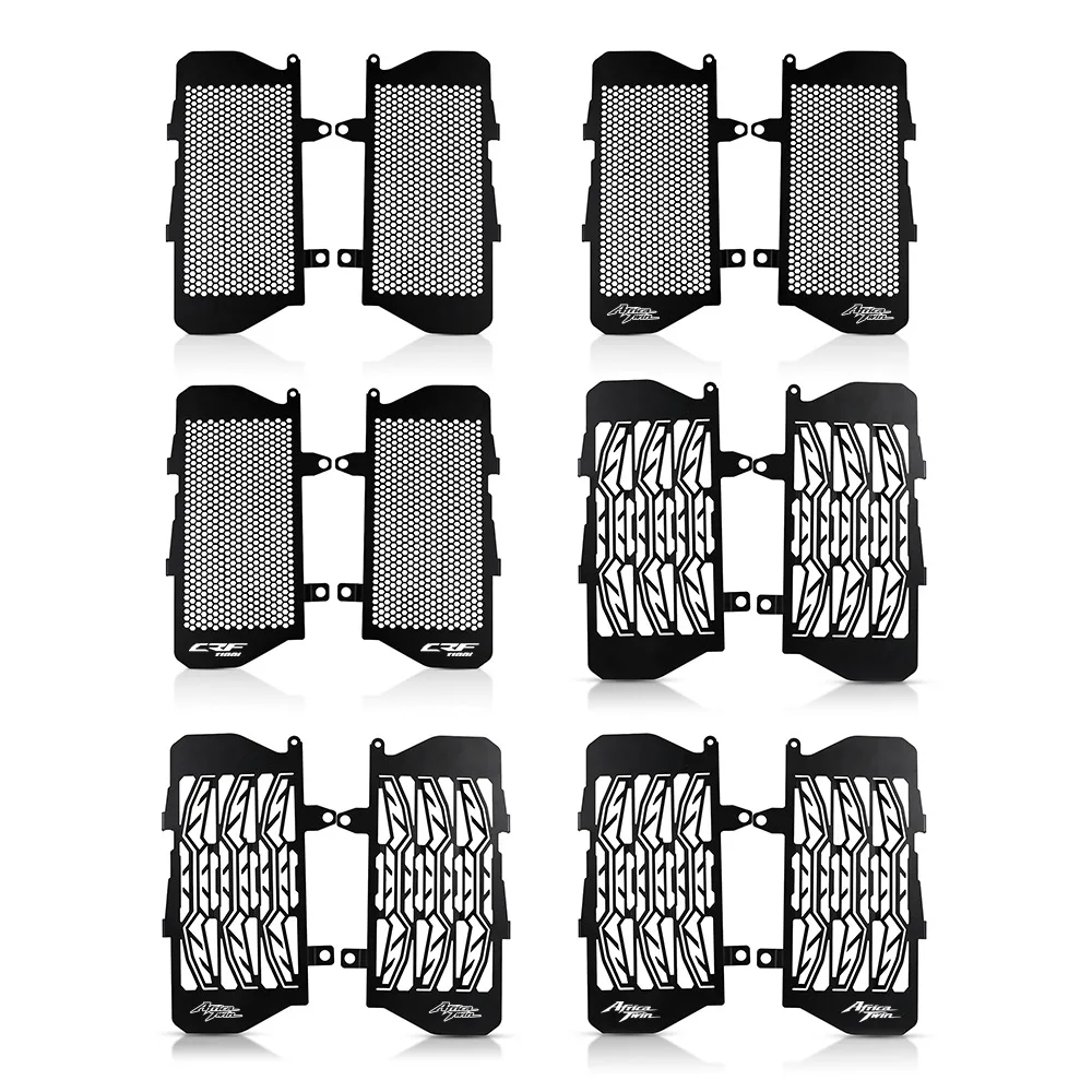For Honda Africa Twin CRF1100L CRF 1100L 1100 L 2020 2021 2022 2023 Motorcycle Radiator Grille Oil Cooler Guard Cover Protector