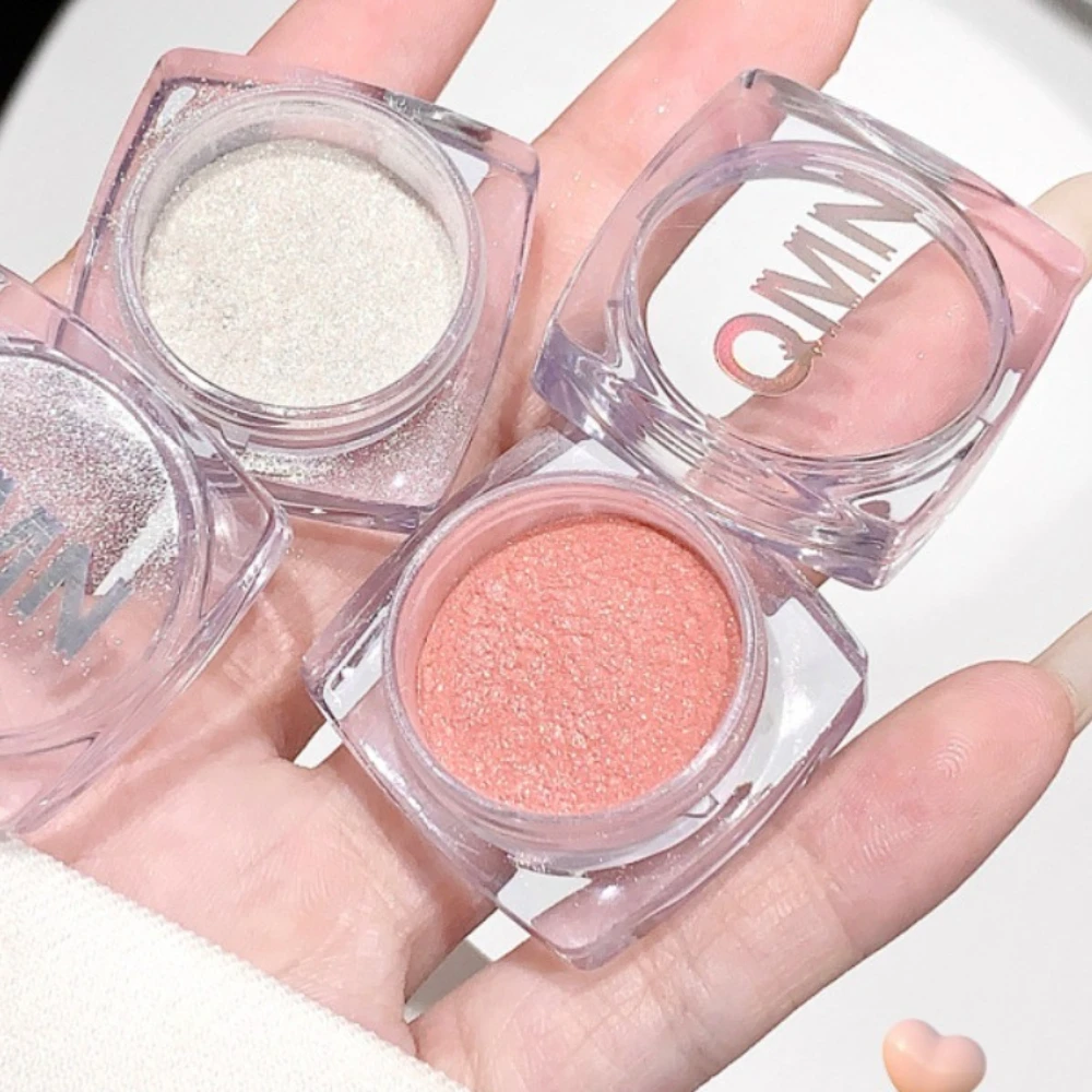 Lichtgevend markeerstiftpoeder Natuurlijke parelglans Ultrafijne glitter voor gezicht Lichaamsgloed Geen gekke afwerking Dag tot nacht make-up