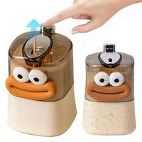 Automatic Toothpick Holder Pop-up Toothpick Box Creative Toothpick Dispenser Cute Toothpick Holder Dispenser for Home Restaurant