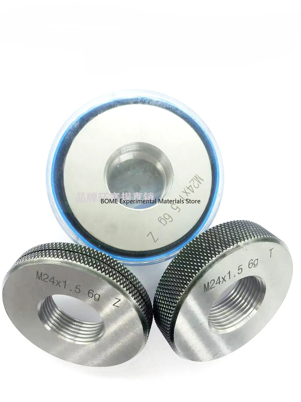 Thread Ring Gauge Go NoGo M23M24M25M26 Industrial Precision Measuring Tool
