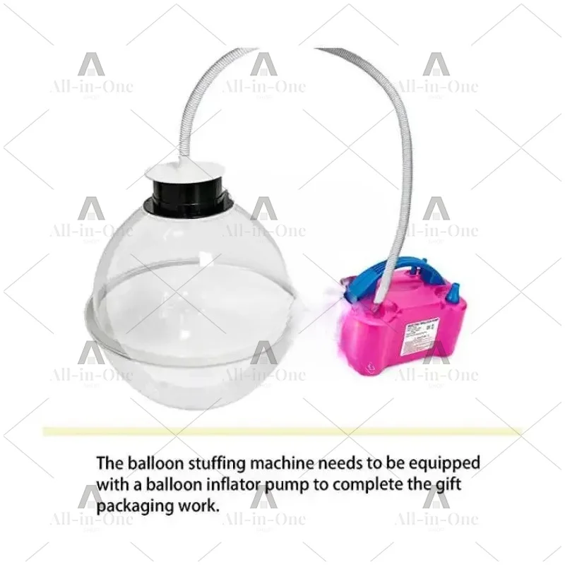 Balloon Filling Machine, 38cm Balloon Packing Machine for Birthday Party Decor