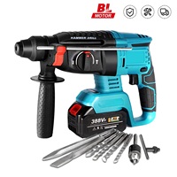 26MM Brushless Electric Hammer Drill Multifunctional Cordless Rotary Hammer Rechargeable Power Tools For Makita 18V Battery ﻿