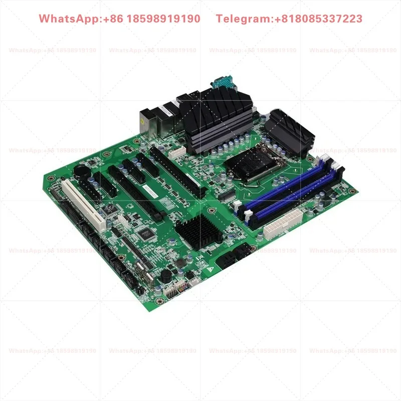 ATX Industrial Mainboard W580 Chipset 2 GbE Ports 14 USB 6 COM Triple Display For Automatic Vision Inspection System