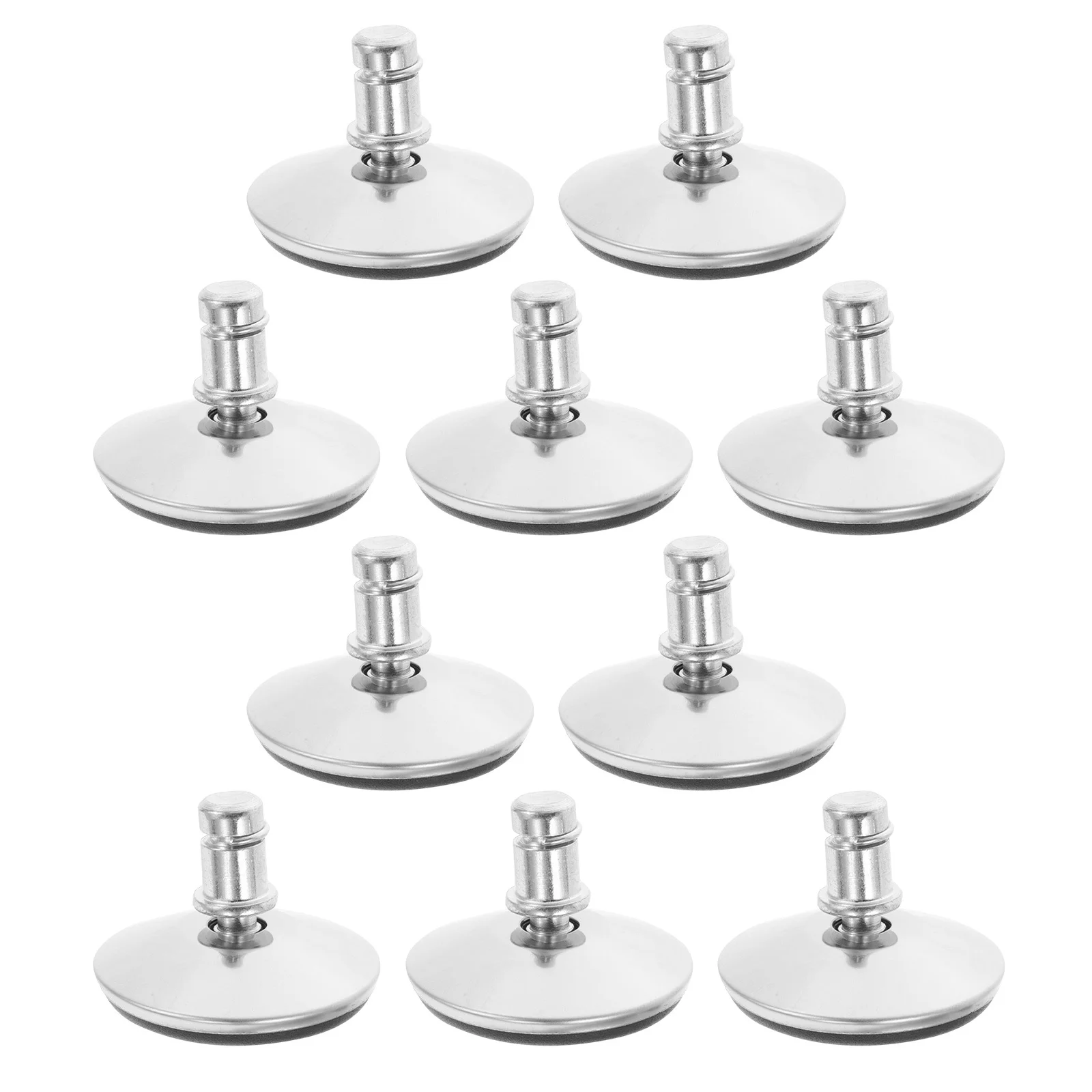 

10Pcs Bell Glide Replacement Office Chair Foot Pad 50Mm Wheel Conversion for Desk Chairs Gaming Seats Floor Protection Mute