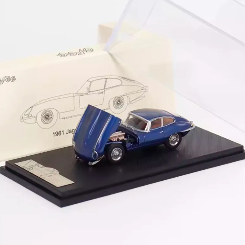 GFCC 1:64 Scale 1961 Jaguar E-Type Open-cover Version Alloy