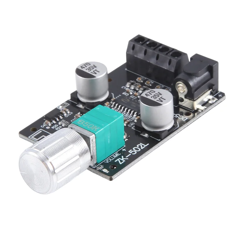 Hot-ZK-502L Module Bluetooth 5.0 Wireless Stereo Board 50Wx2 Bluetooth Amp Bluetooth Amp Amplificador