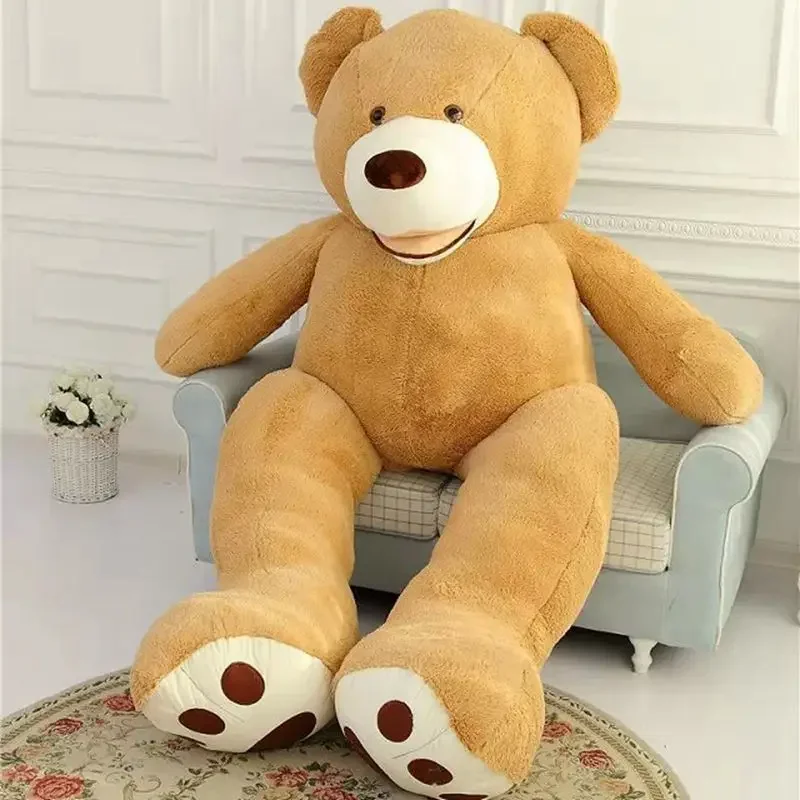 Big Stuffed Animal Teddy Bear Skin Soft Large Plush Toy Large Cute Fluffy Kids Gifts For Childen Funny Design By Yourself Kawaii