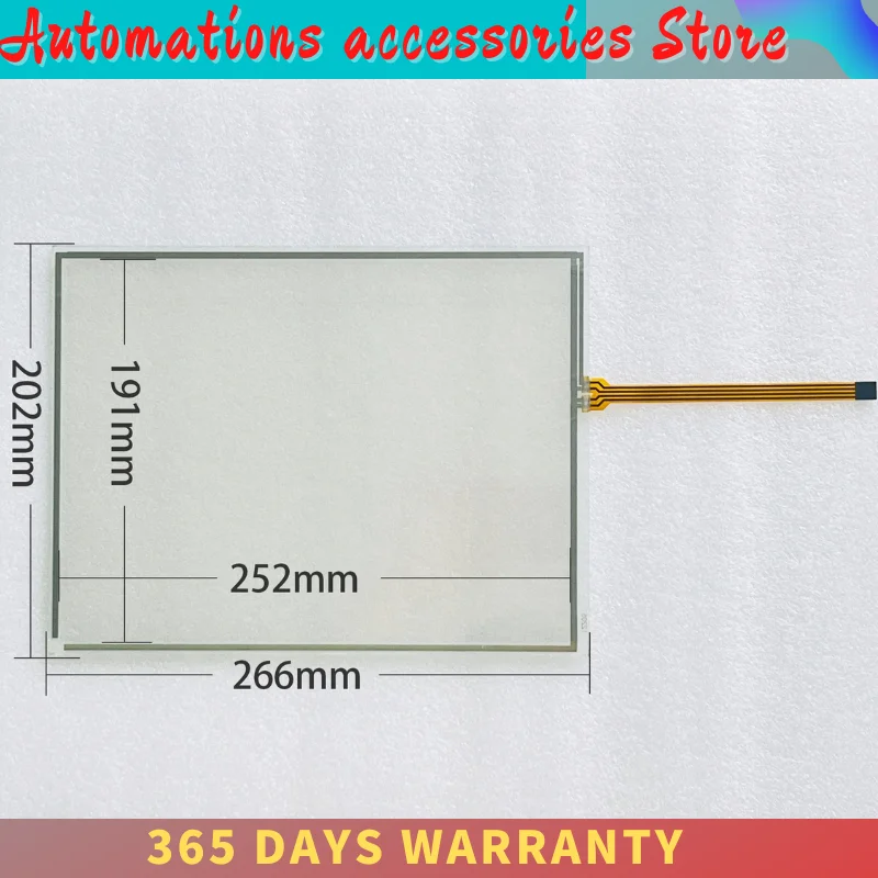 Touchscreen Glazen Digitizer Voor AGP3500-S1-D24-M AGP3500-S1-D24-D81K Met Front Overlay Beschermfolie