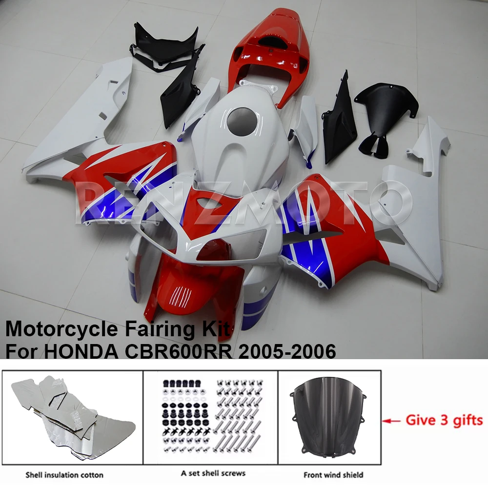 

For HONDA CBR600RR 2005-2006 Fairing H0605-114a Motorcycle Kit Body Kits Decorative Plastic Guards Accessories Shells