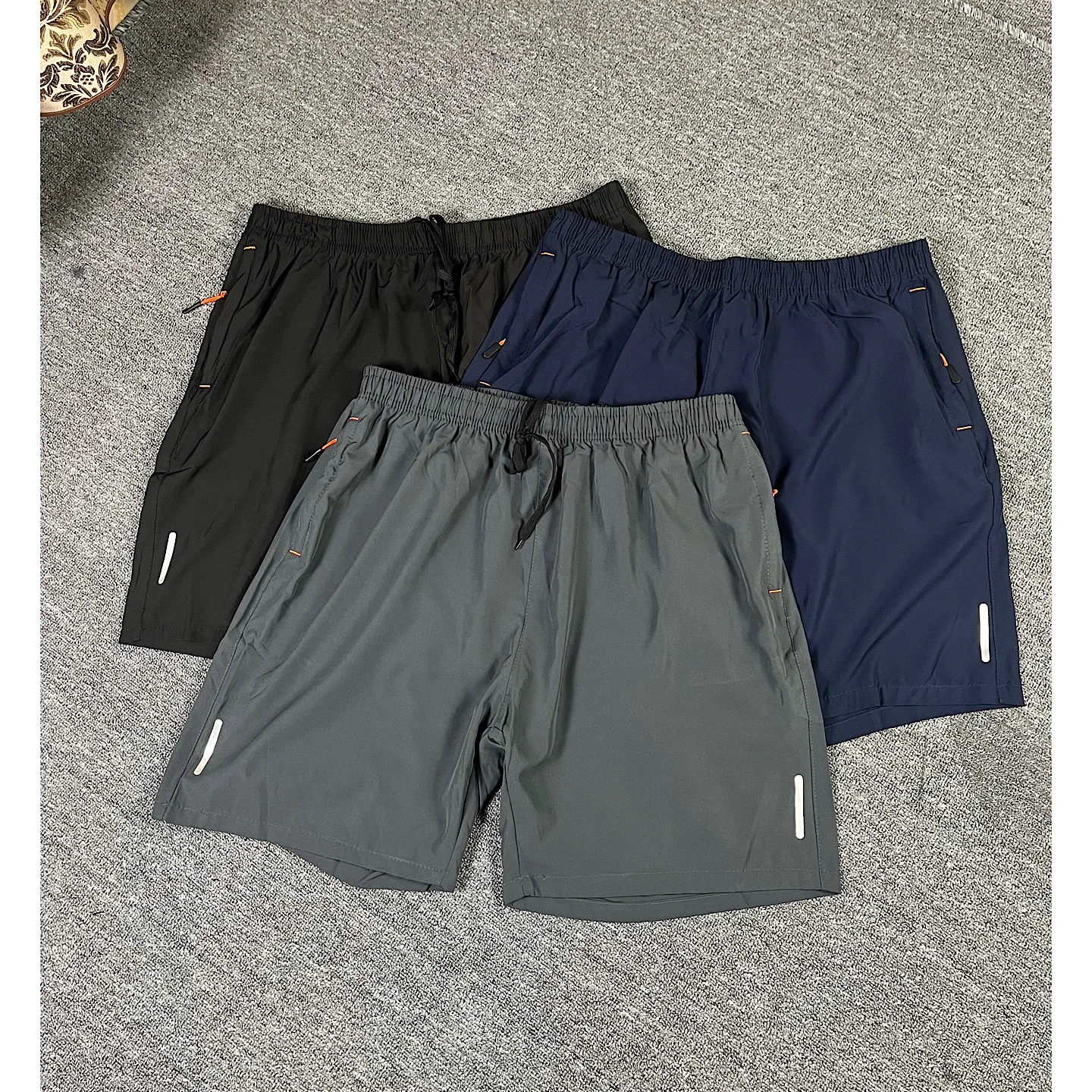 

Ice Silk Qui Dry Свободный крой Спортивные мужские летние повседневные пляжные брюки большого размера с прямыми штанинами и средней заниженной талией