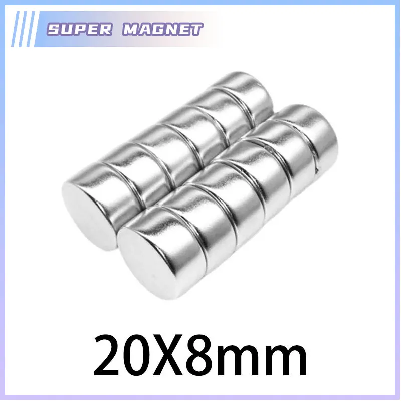 

5/10/15/20PCS 20x8mm Magnet Hot Round Magnet Strong Magnets Rare Earth Neodymium Magnet 20mm x 8mm 20*8mm