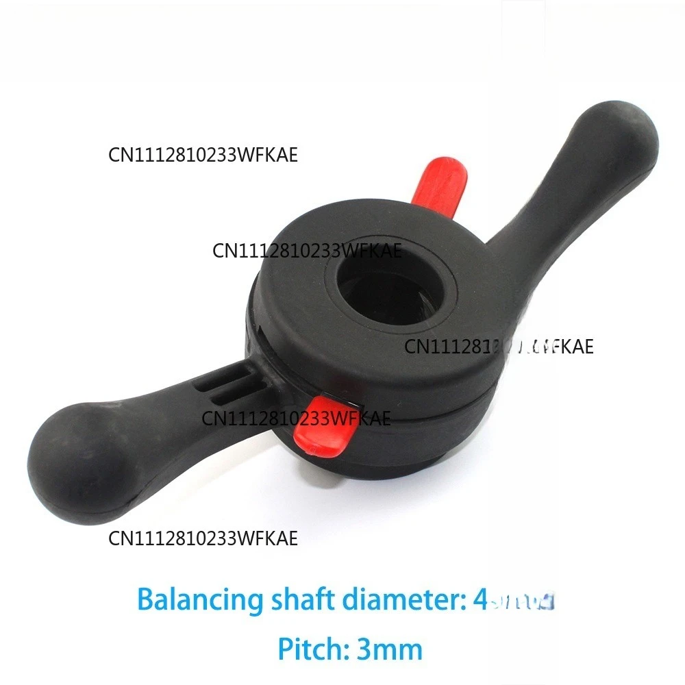 40X3mm pitch quick release nut, rigid plastic material, suitable for wheel balancers