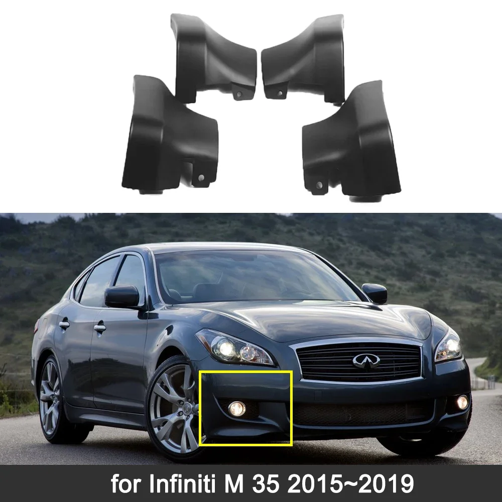 Błotniki do Infiniti M 35 Q70 2011~2019 Akcesoria 2014 2015 M25 M35h M37 M56 Q70L Y51 4x Chlapacze przedniego błotnika