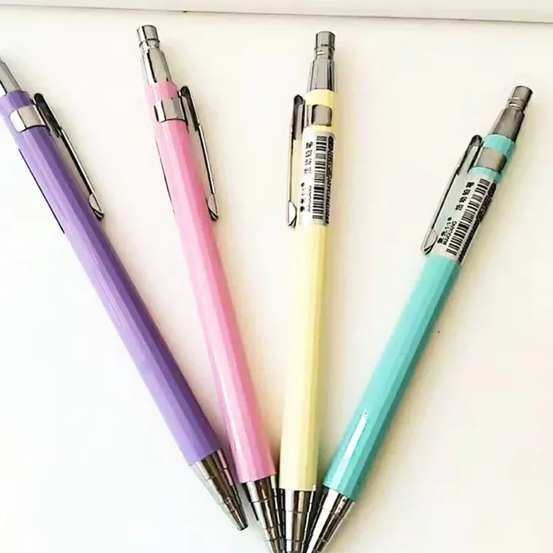 Full Metal Mechanical Pencil 0.5/0.7mm For Professional Painting And Writing School Supplies High Quality