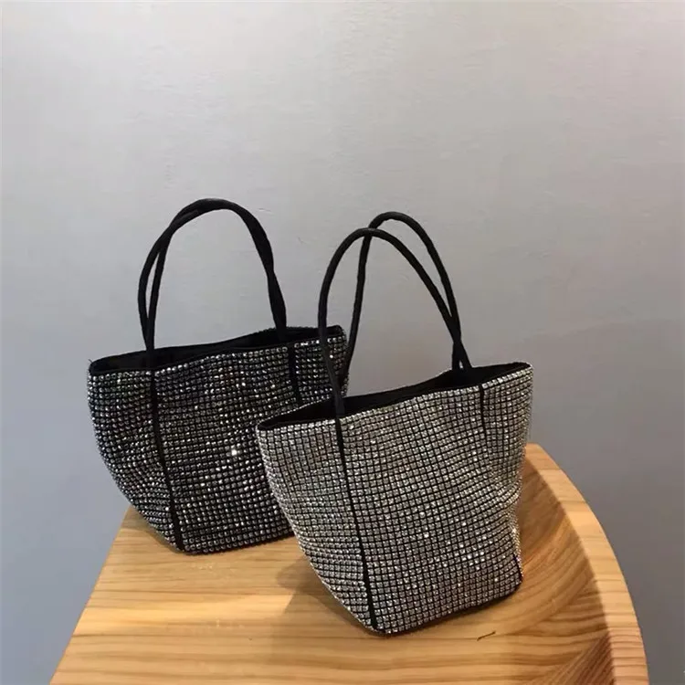 2022 Rhinestone Bags for Women Chain Bag Diamonds Shoulder Bag Purse Ladies Female Crossbody Bags Bling Diamond Women\'s Bag