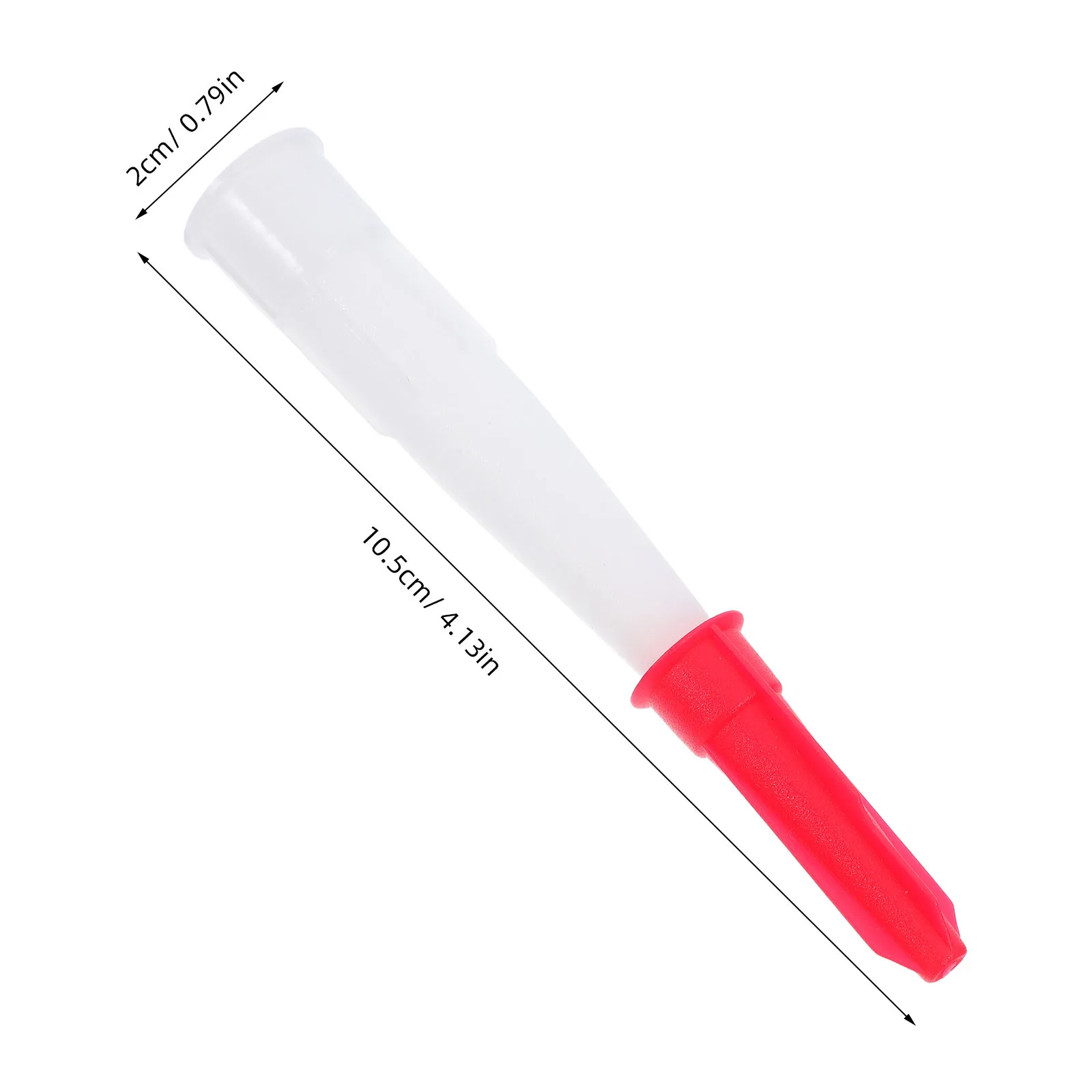 12 مجموعة السد فوهة قضيب مجموعة قابلة لإعادة الاستخدام البلاستيك موسع لتطبيق مانع التسرب السلس تمديد فوهة