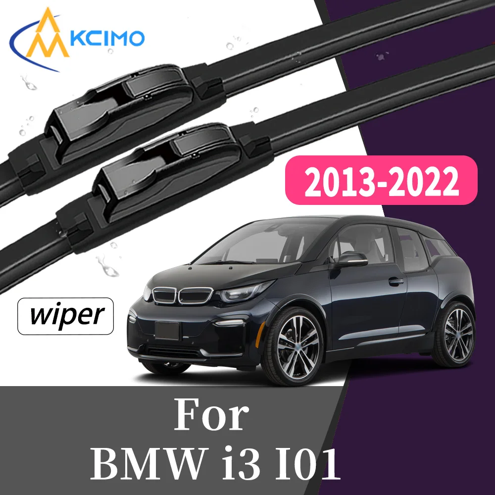 

All-Weather Wear-Resistant Front Windscreen Wiper Blades For BMW i3 I01 2013-2022 High Quality Easy install Windshield kit 2Pcs