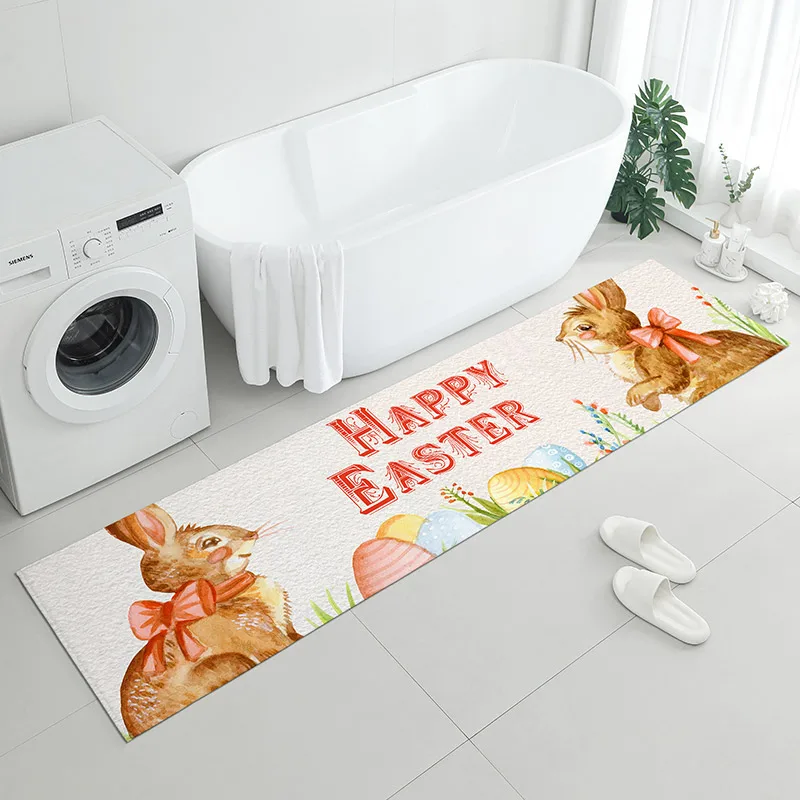 

Easter decoration floor mat Kitchen floor mat Bathroom absorbent carpet Entrance door mat Interior floor mat Floor mat