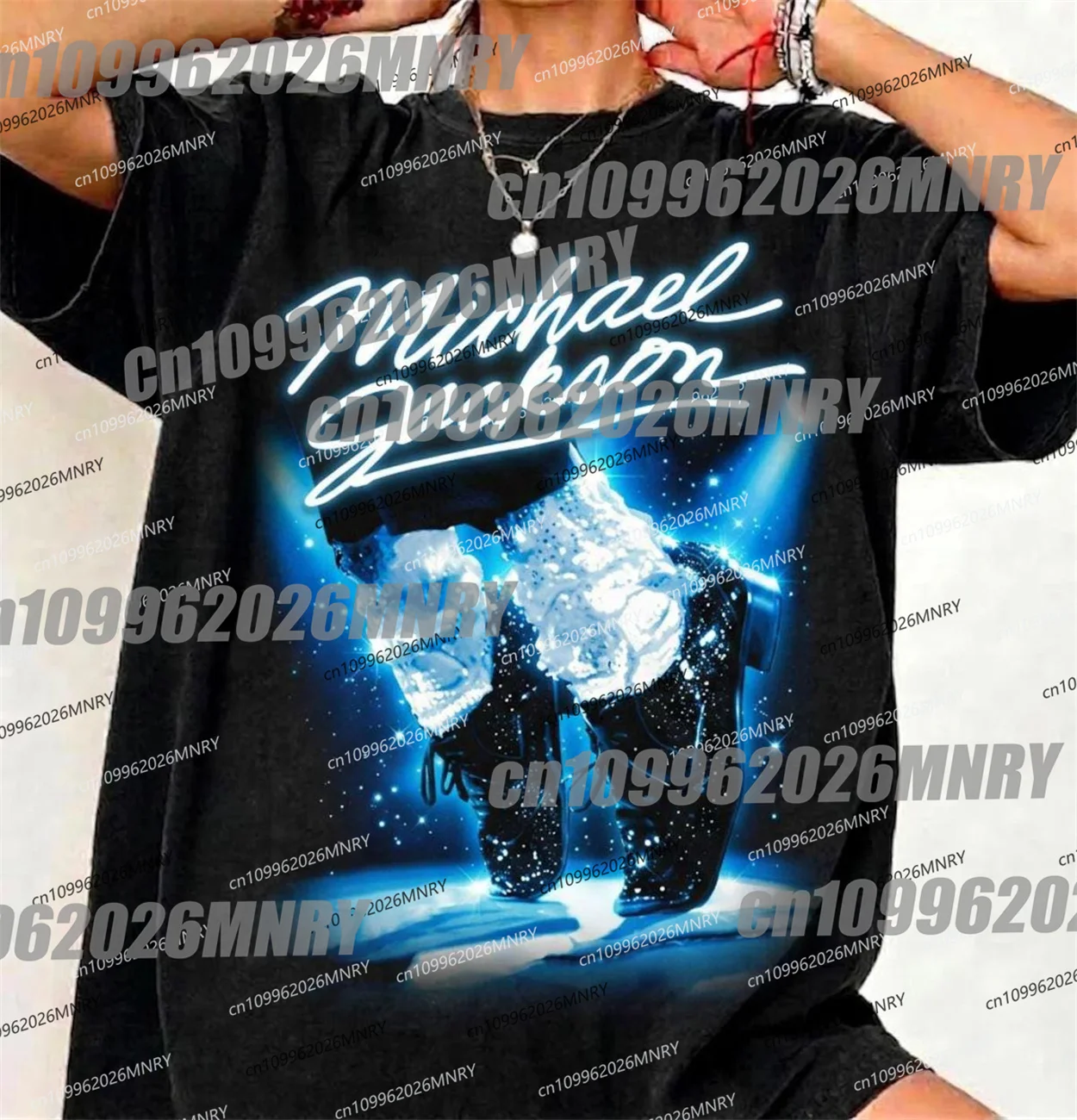 Michael Jackson graphic MJ movie Merch Kid T shirt Cotton Unisex Men‘s Women's T-Shirts Y2k Fans Popular Moto Fashion Tee