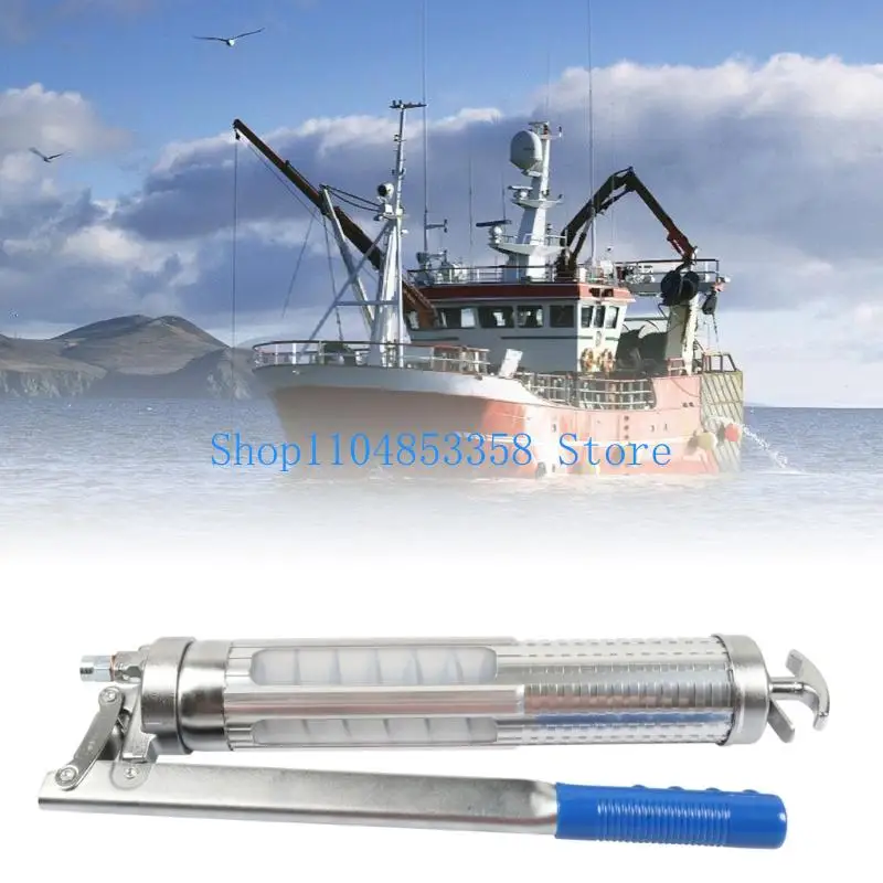 652F High Pressure 10000PSI 600CC Grease Guns Explosions Proof Aluminum Construction