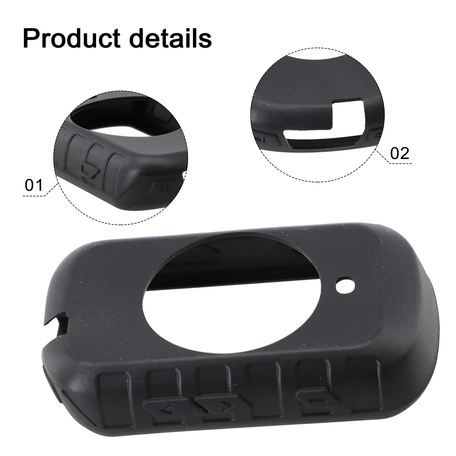 For Garmin-Edge 530 Bike Computer Cover Outdoor Protective Cover Silicone Bicycle Stopwatch GPS MTB Anti-scratch