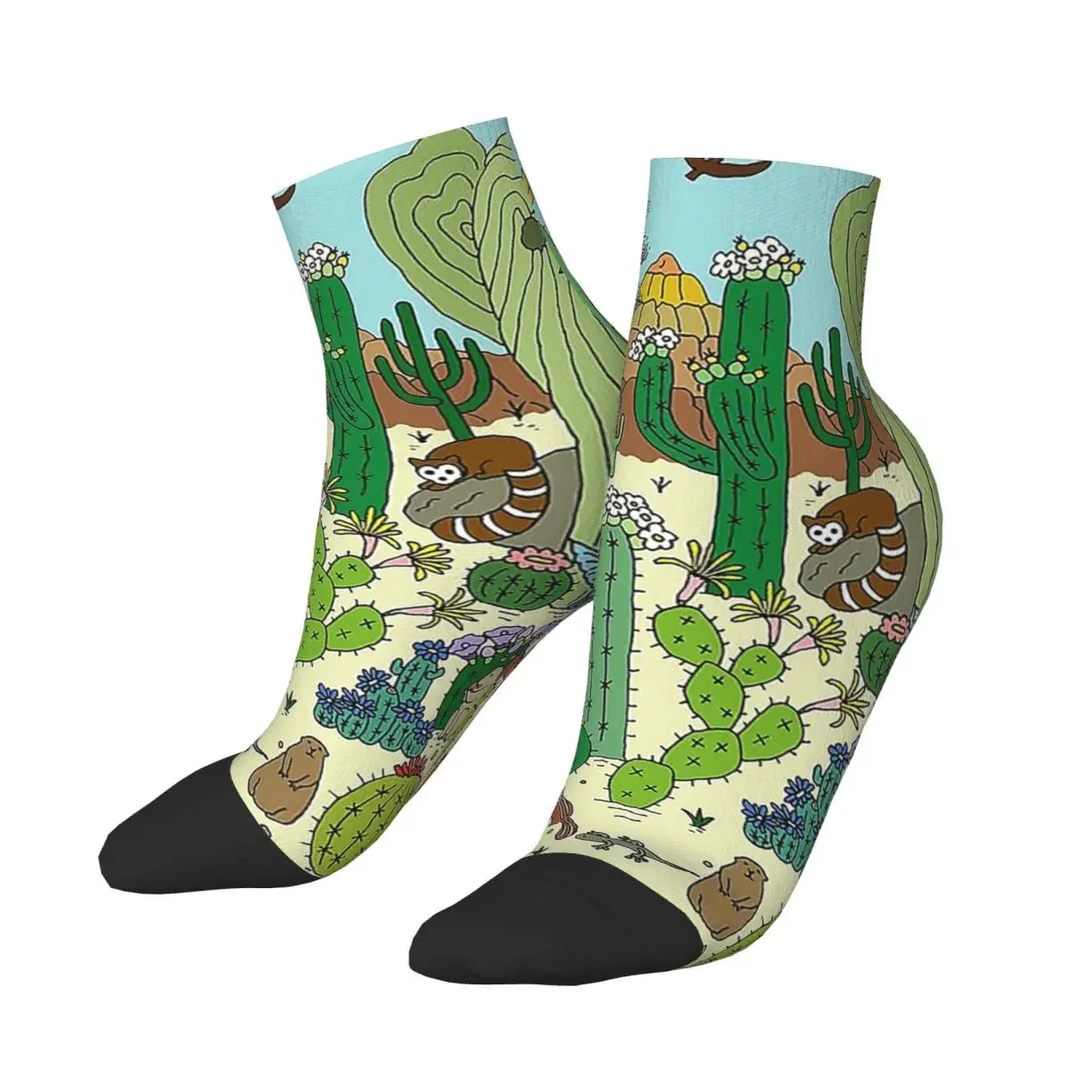 Arizona Desert Museum Socks Harajuku High Quality Stockings All Season Socks Accessories for Man's Woman's Birthday Present