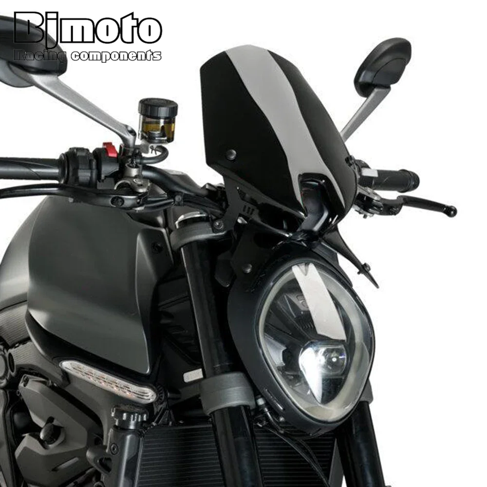 Motorcycle Windscreen Windshield Wind Deflectors For Ducati Monster 937 950 2021 2022