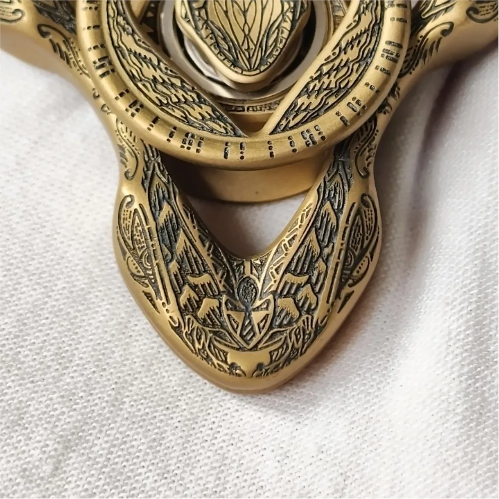 Tg edc apophis fidget spinner brinquedos para adultos fidget spinners três folhas spinner ansiedade alívio gadgets