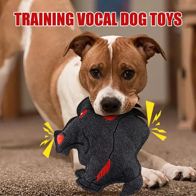 Dog Plush Toy For Chewing Squeaky Dog Plush Toy Plush Toy Tough Interactive Toy Soft Dog Entertainment Toys For Aggressive