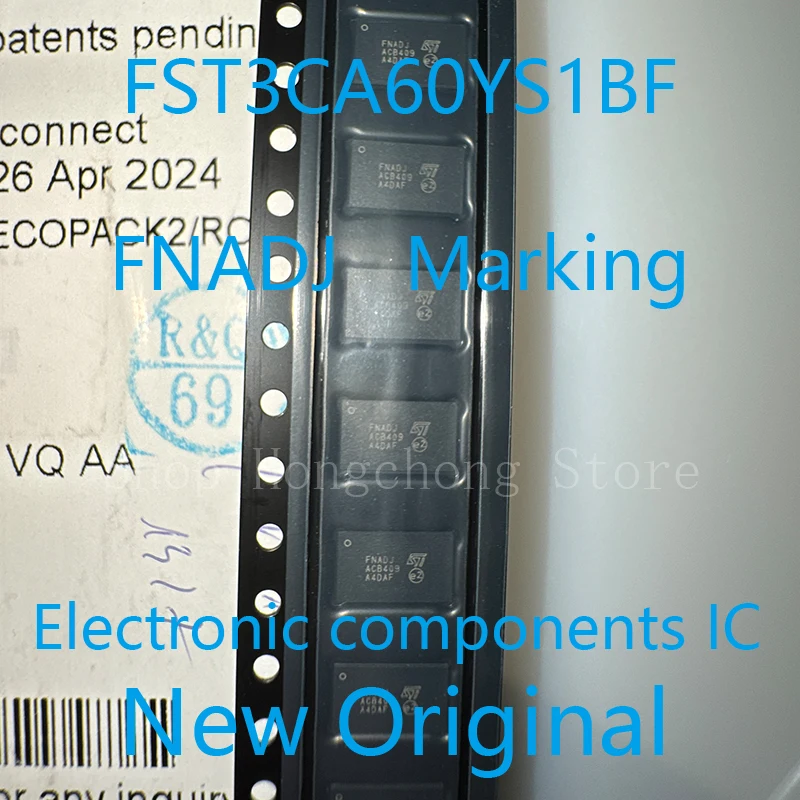 FST3CA60YS1BF FST3CA60YS FST3CA60 FNADJ Marking CODE BGA Mobile phone touch chip New Original 10pcs