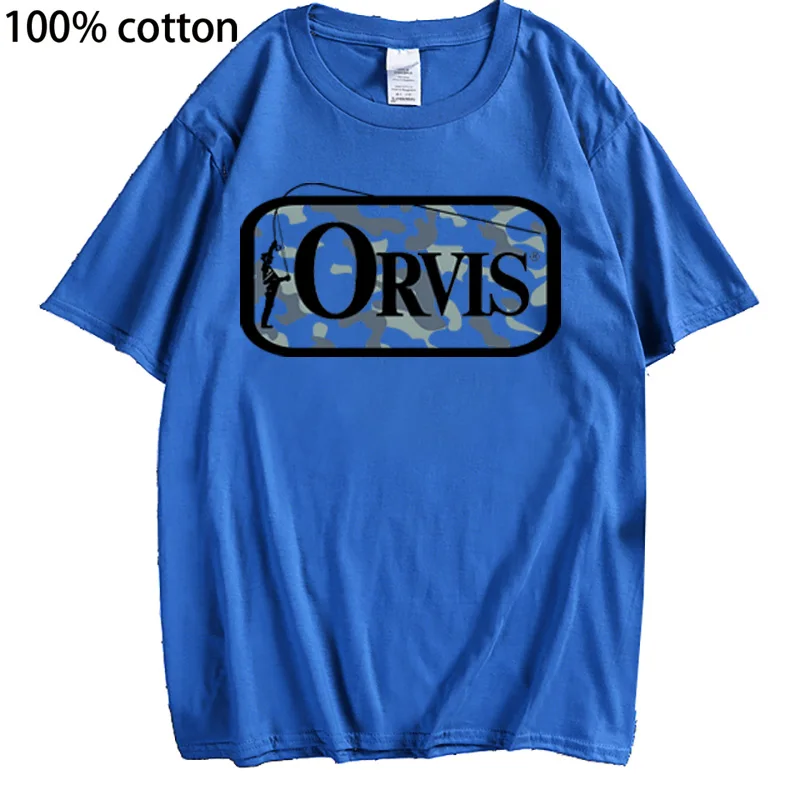 2024 New Fashion Orvis T Shirt Boys Girls Clothes Funny Tops T-shirt Summer Tshirt Teen top y2k fishing clothing hot deals