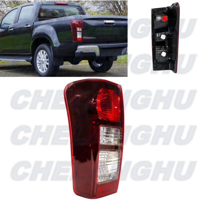 

car assecories For isuzu D-MAX Yukon Utah 2012 2013 2014 2015 Left Side Tail Light Rear Lamp Without Bulbs 8-98125403-3