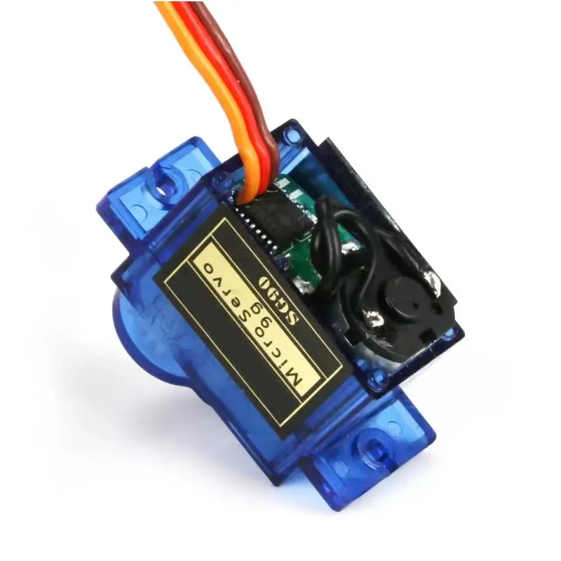 Mini Micro Servo 9g 1.6kg Sg90 pour RC 250 450, 2 pièces, pour hélicoptère Ardu37, avion, voiture, bateau, 90, Louvain à 360