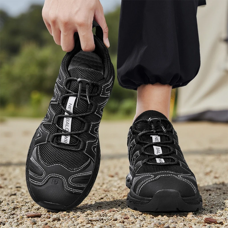 أحذية رياضية كاجوال للرجال قابلة للتنفس، أحذية سباق فاخرة للمدرب، أحذية بدون كعب أنيقة للرجال