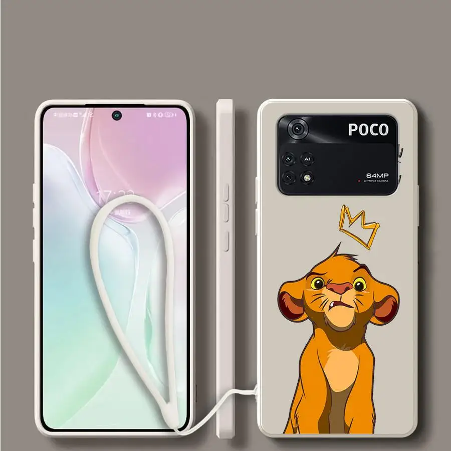 Мягкий чехол из ТПУ для телефона Xiaomi Poco X3 NFC F4 F5 F3 X4 X3 Pro Disney Lion King Мягкий чехол из ТПУ для телефона Xiaomi Poco X3 NFC F4 F5 F3 X4 X3 Pro Disney Lion King