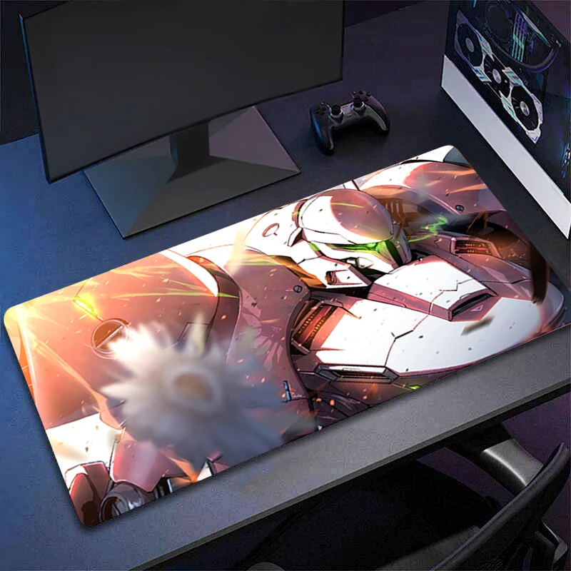 Mouse Pad XL Lockedge Large Gaming Accessories Computer Mobile Suit Gundam Gamer Keyboard Mouse Mat Desk Mousepad For Csgo