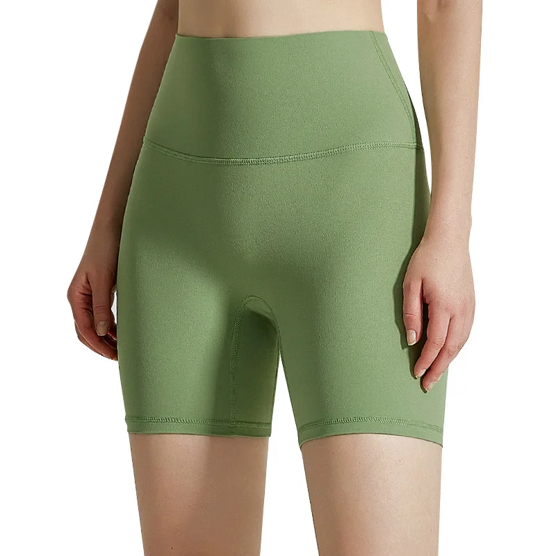 

Shorts, women's hot pants, three part hip lift, high waist, tight fitting yoga sportswear, fitness pants for wearing outside