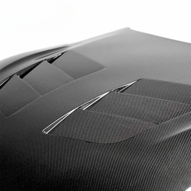 Supra Carbon Fiber TSII Style Front Hood for  GR MK5 MKV A90 A91 Car  Engine Valve Cover Auto Parts