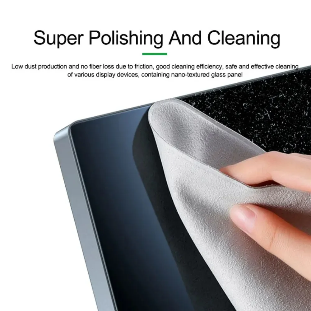 RELIFE RL-045C Microfiber Double-layer Polishing Cloth for Mobile Phone Computers Tablet LCD Screen Repair Cleaning Tool