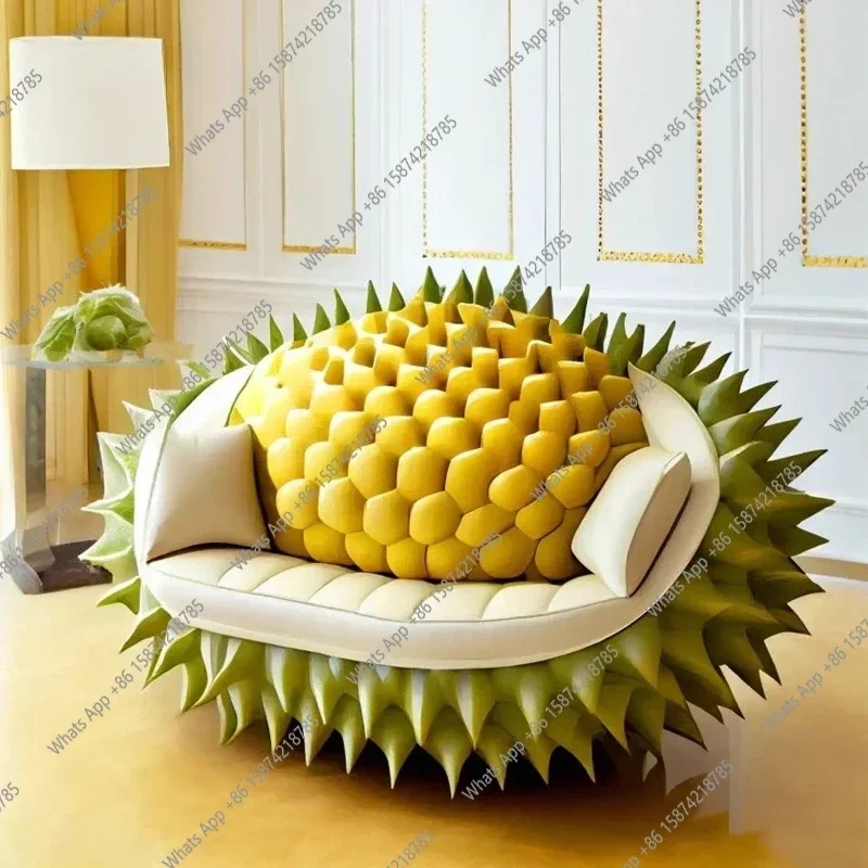 XX YX Creative Designer Modern Soft Bag Sofa Chair Simple Design Sense Fashion Home Simulation Durian Chair Home