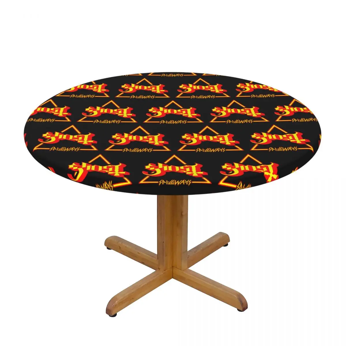 Ghost B.C. Band Waterproof Round Tablecloth Oilproof Table Cloth for Kitchen Events Dining Table Cover