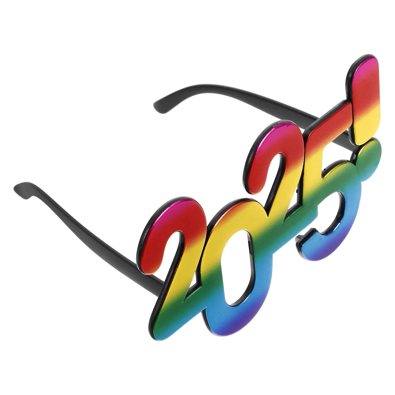 

Funny Glasses New Year Sunglasses Happy Eyeglasses Plastic Eve Party Supplies Women 2025 Creative Design Lightweight Christmas
