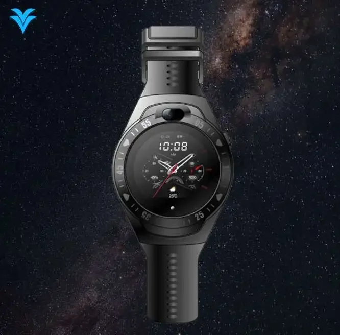 Anti disassembly IP68 waterproof 4G GPS anti loss positioning prisoner watch with SOS anti tampering smart watch