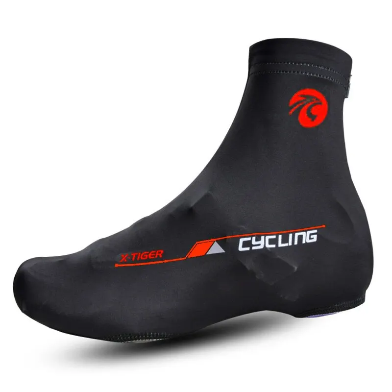 X-TIGER Cycling Shoe Cover Winter Thermal Fleece MTB Bicycle Overshoes Women Men Road Racing Bike Shoes Cover