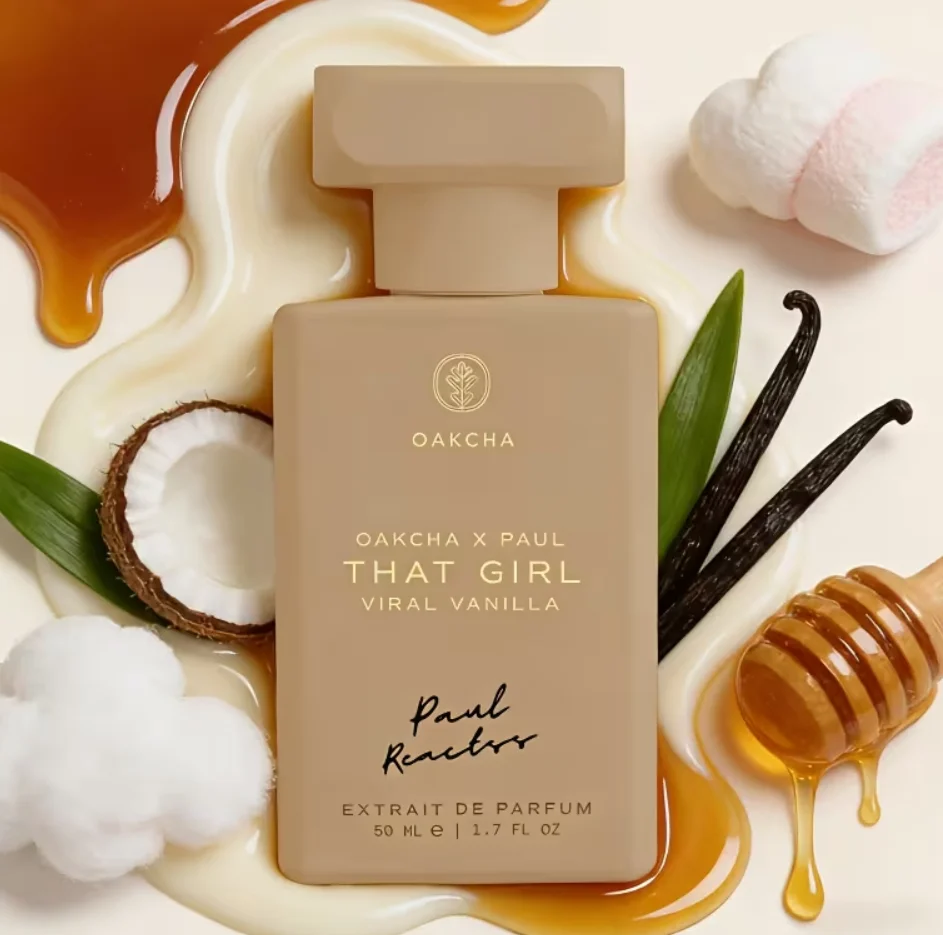

OAKCHA That Girl | Virgin Vanilla Unisex perfume spray, small and convenient to carry, creamy and delicious, lasting fragrance