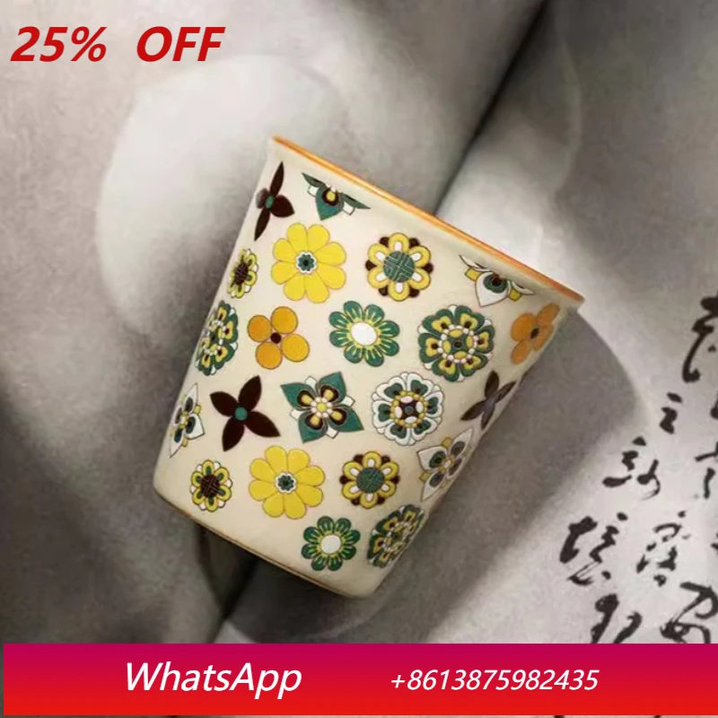 

LTT Ru Kiln Teacup Ceramic Coke Beverage Cup Creative Big Teacup