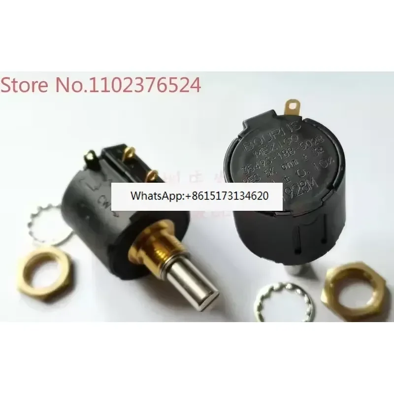 1pcs 3549S-1BB-502B Precision Multi Turn Potentiometer 5K Ohm High End Variable Resistor for Electronic Components