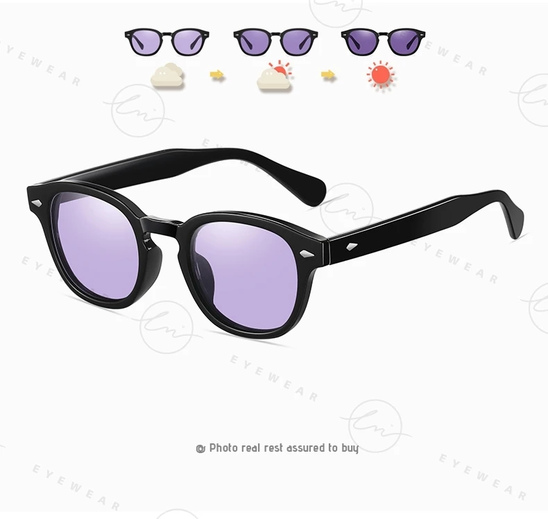 LM NEUE Mode Photochrome Sonnenbrille Frauen Männer Polarisierte Blau Brillen Drivign Outdoor UV Schutz Brillen gafas de sol mujer – Detail 19
