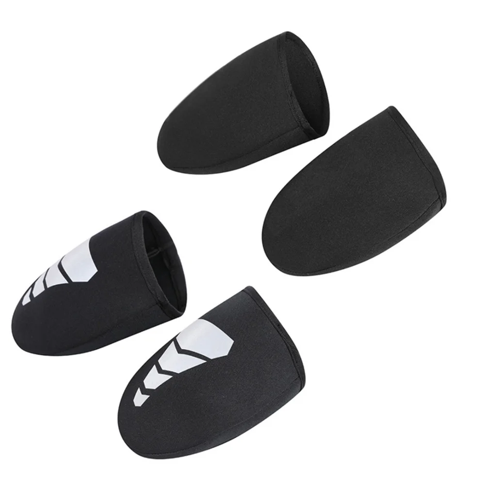 

2Pairs Neoprene Shoe Cover Waterproof Thermal Cycling Overshoes Windproof Reflective Visibility Night Ride Anti-Slip Protection